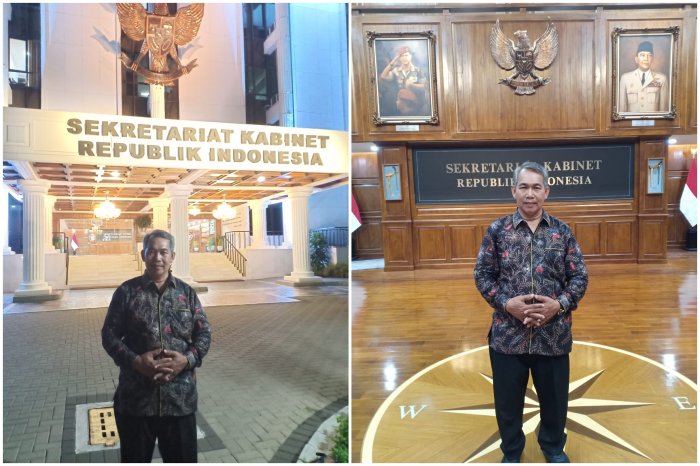 Kepala MAN 3 Kota Jambi Kunjungi Sekretariat Kabinet RI di Jakarta Pusat