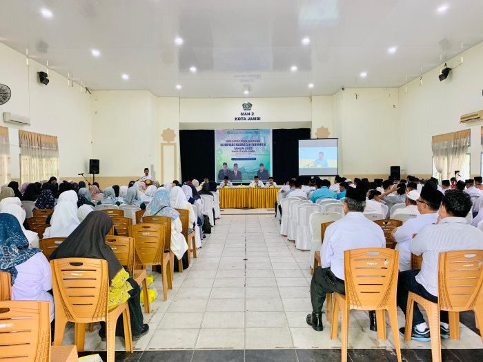MAN 3 Kota Jambi Semangat Gaet Prestasi di Olimpiade Madrasah Indonesia Tingkat Kota Jambi