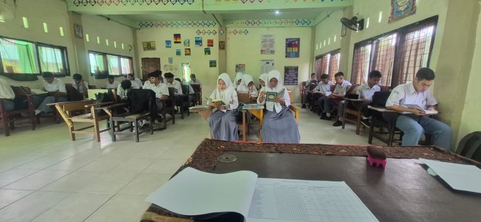 Menata Hati di Bulan Suci, Siswa MAN 3 Kota Jambi Konsisten Tadarus Setiap Pagi