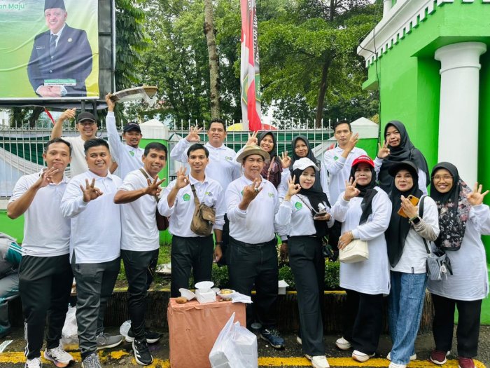 Meriah! Guru dan Murid MAN 3 Kota Jambi Menang Hadiah Lawang Jalan Sehat Kemenag Jambi