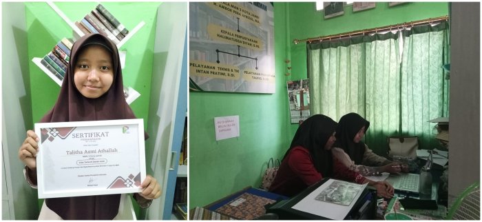 Talitha Azmi Athallah, Siswi MAN 3 Kota Jambi Raih Juara Favorit dalam Pelatihan Content Creator Digital 2025