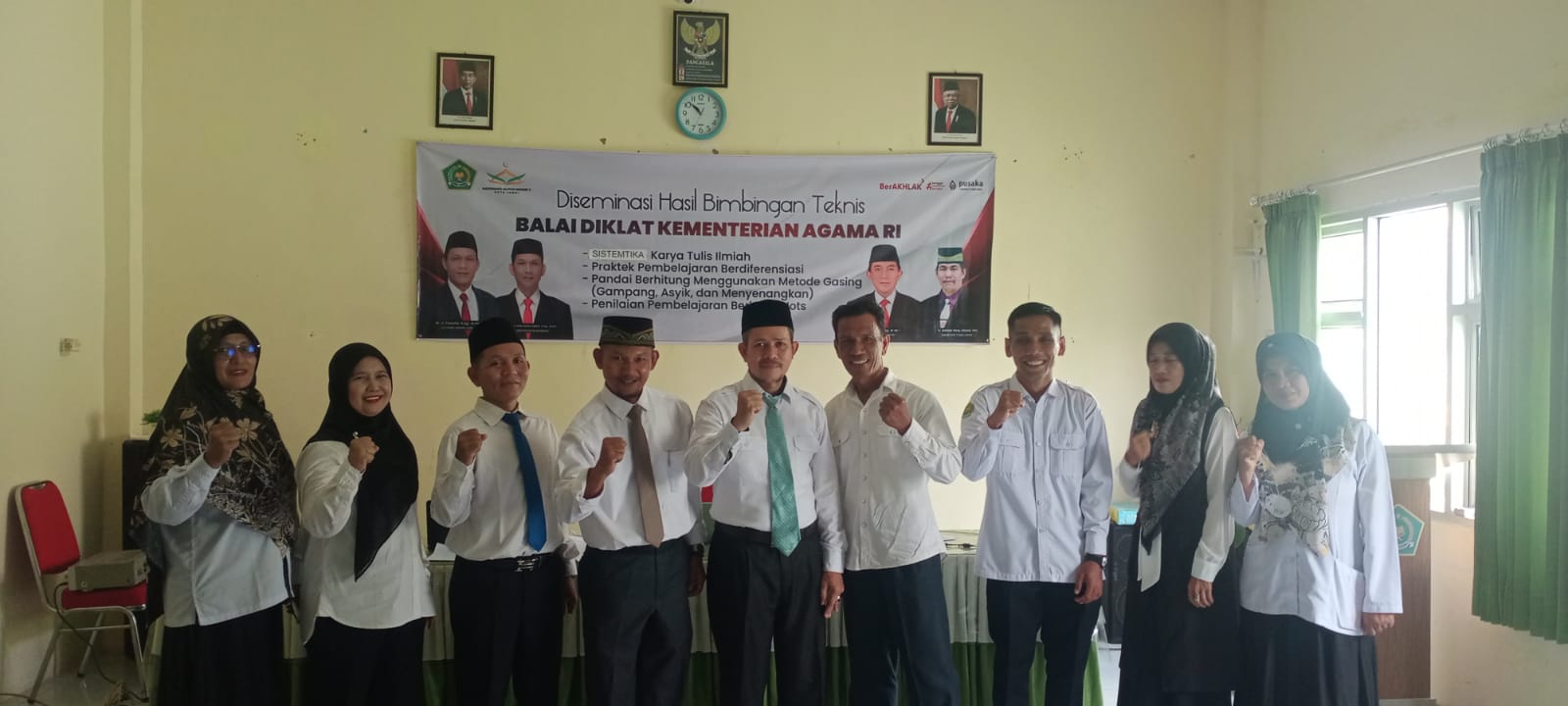 KEGIATAN DISEMINASI  HASIL BIMBINGAN TEKNIS KEMENTERIAN KEAGAMAAN