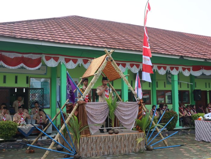 MAN 3 Kota Jambi Peringati Hari Pramuka 2025 dengan Semangat Kolaborasi Bangun Ketahanan Bangsa