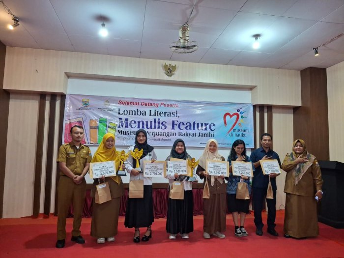 Dedikasi dan Kreativitas: Guru MAN 3 Kota Jambi Meraih Juara 3 Lomba Feature Museum Perjuangan Rakyat Jambi