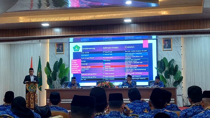 Madrasah Harus Go Internasional! Kepala MAN 3 Kota Jambi Ikuti Pembinaan ASN Bersama Dirjen Pendidikan Islam Madrasah Harus Go Internasional! Kepala MAN 3 Kota Jambi Ikuti Pembinaan ASN Bersama Dirjen Pendidikan Islam