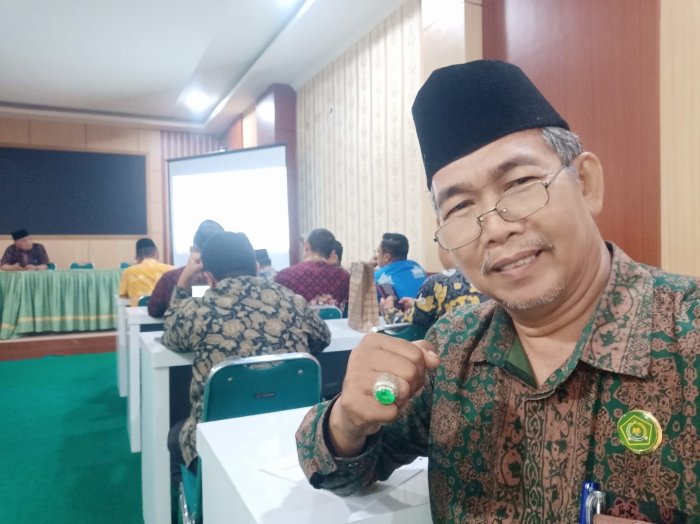 H. Ambok Pera Afrizal Hadiri Rapat Evaluasi TW I di Kemenag Kota Jambi