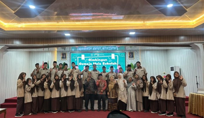 Murid MAN 3 Kota Jambi Hadiri Pembinaan Remaja di Aula Kanwil Kemenag Provinsi Jambi