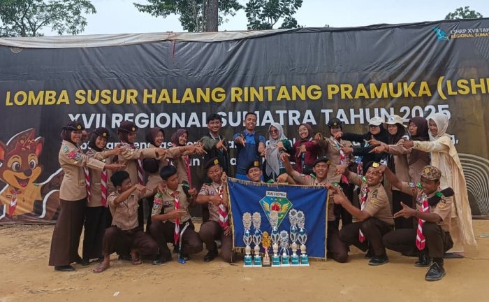 Hebat, Pramuka MAN 3 Kota Jambi Raih Tujuh Piala di LSHRP XVII 2025 UIN STS Jambi