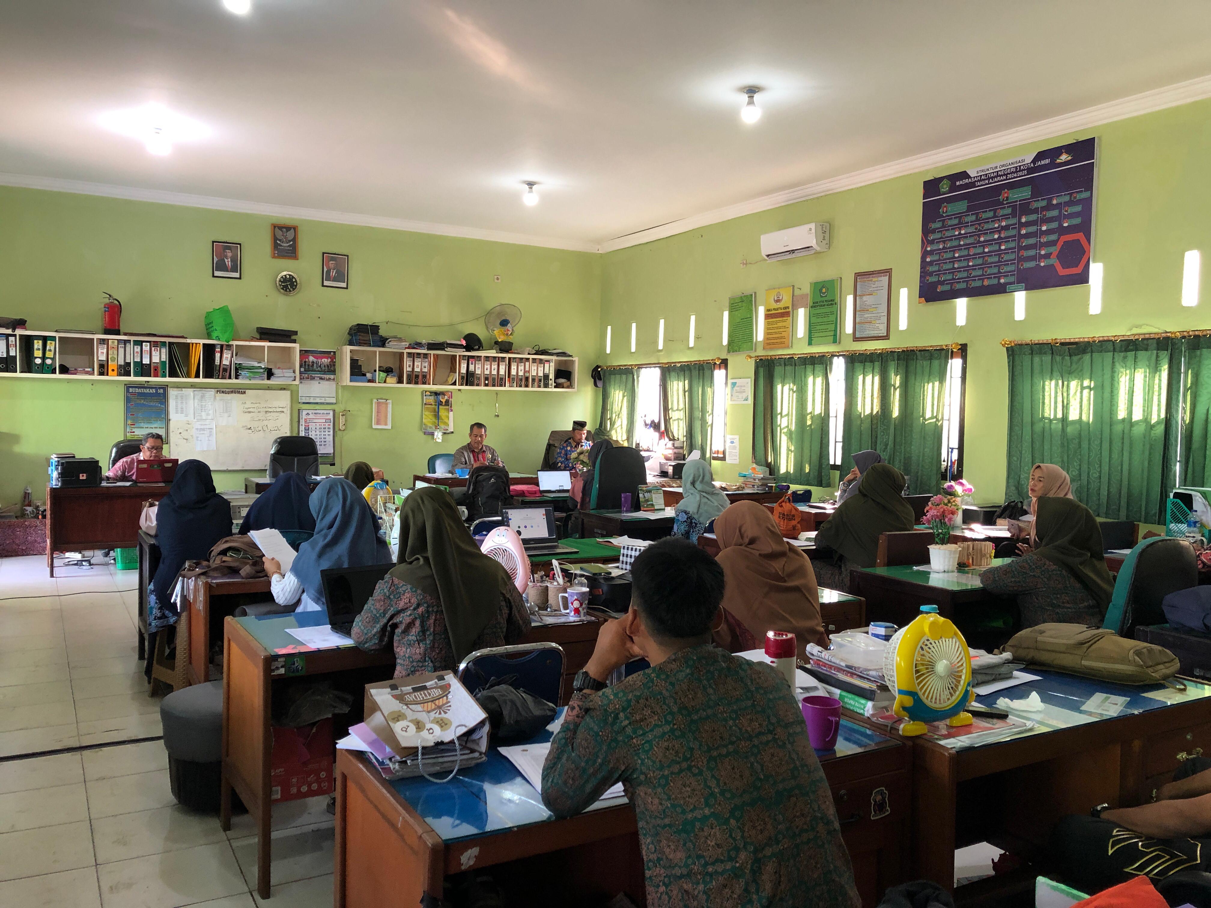 MAN 3 Kota Jambi Mengadakan Sosialisasi P5P2RA MAN 3 Kota Jambi Mengadakan Sosialisasi P5P2RA