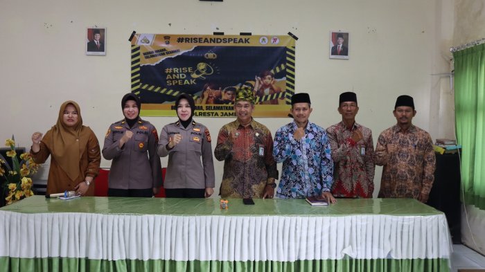 Angkat Isu Narkoba, Pelecehan Seksual, dan TPPO, Rise and Speak MAN 3 Kota Jambi Banjir Pertanyaan.