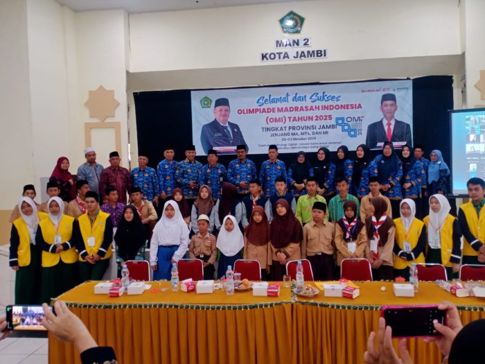 Kepala MAN 3 Kota Jambi Hadiri Pembukaan OMI Tingkat Provinsi Jambi 2025 Kepala MAN 3 Kota Jambi Hadiri Pembukaan OMI Tingkat Provinsi Jambi 2025
